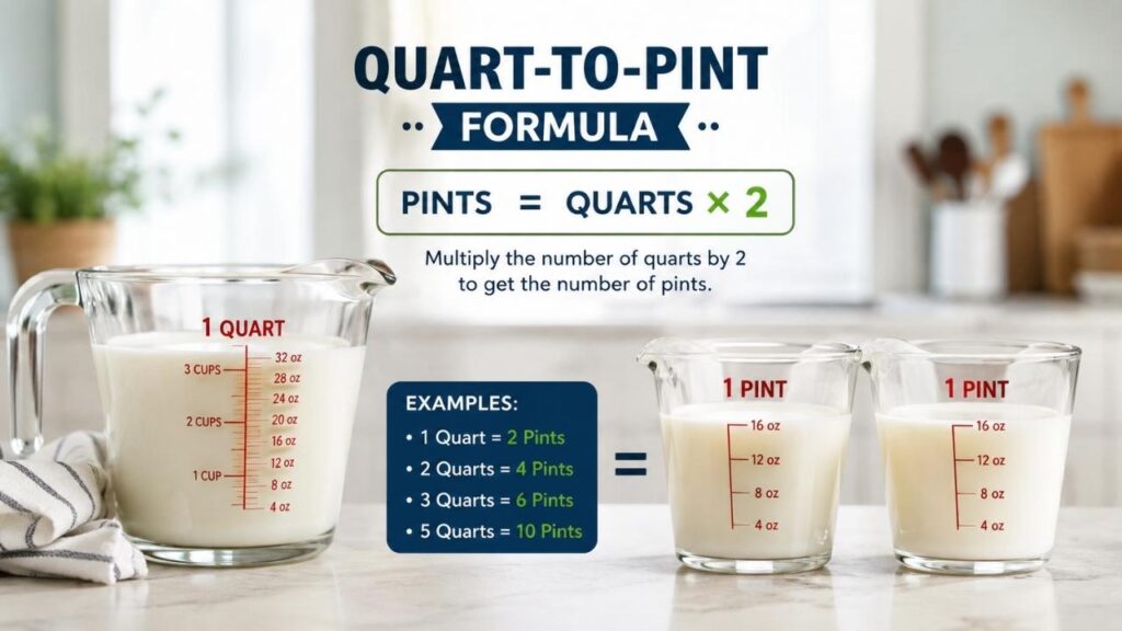 Quart-to-Pint Formula