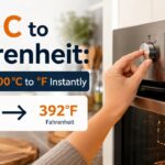 If you are wondering what is 200 C to Fahrenheit, the simple answer is 200°C = 392°F.