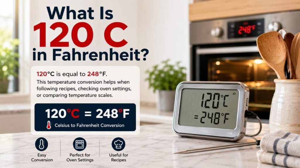 What Is 120 C in Fahrenheit?