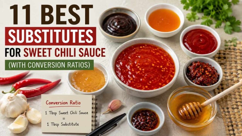 The best substitutes for sweet chili sauce combine sweet and spicy flavors, creating a taste profile close to traditional Thai sweet chili sauce.