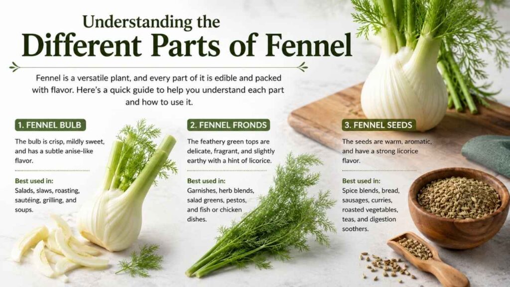 Understanding the Different Parts of Fennel