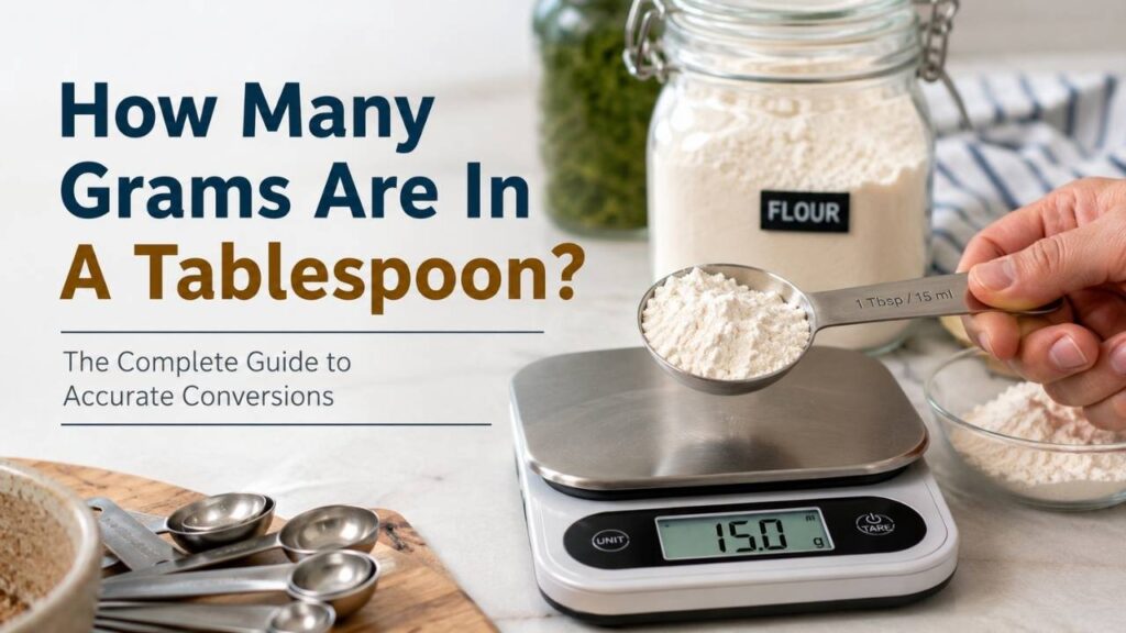 How Many Grams Are In A Tablespoon?