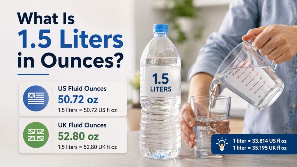 What Is 1.5 Liters in Ounces?