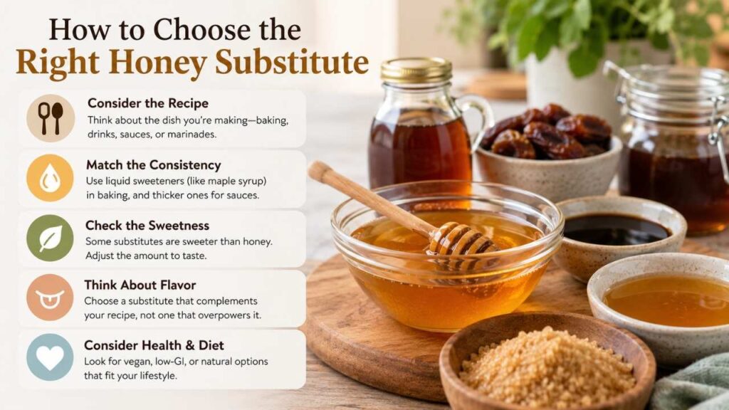 How to Choose the Right Honey Substitute
