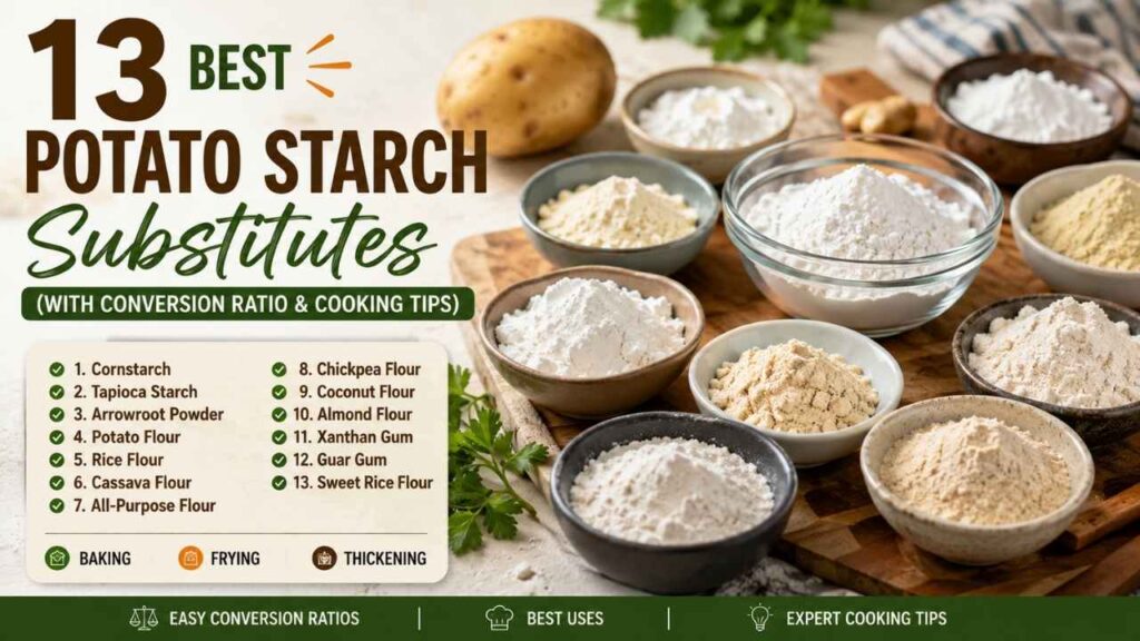 The key is choosing the right Potato Starch Substitutes for your recipe.
