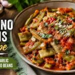 If you want an easy Romano beans recipe that is full of fresh flavor, this recipe is a great place to start.